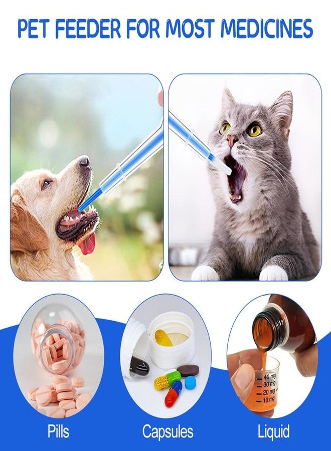 زيبويو محقنة زيبويو® لأدوية الحيوانات الأليفة، أداة تغذية الأدوية على شكل أقراص/سائل بفوهات سيليكون، محقنة فموية ذات طرف دقيق - Image 5